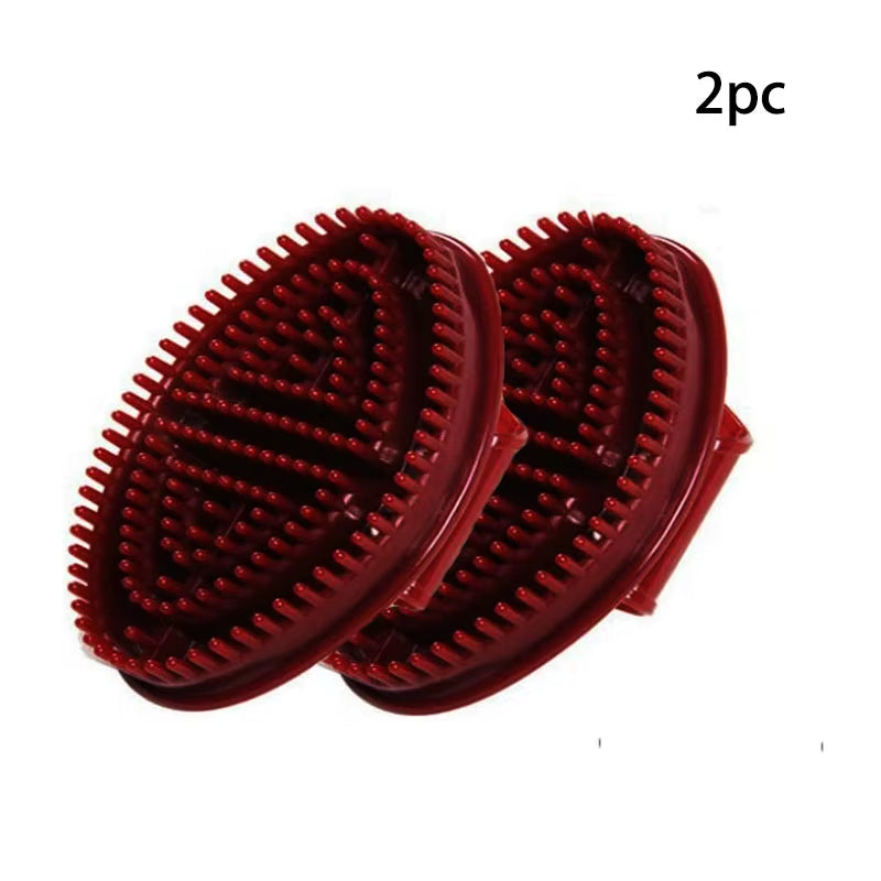 Meridian Slimming Massage Brush – 2PC Handheld Body & Belly Massager for Relaxation